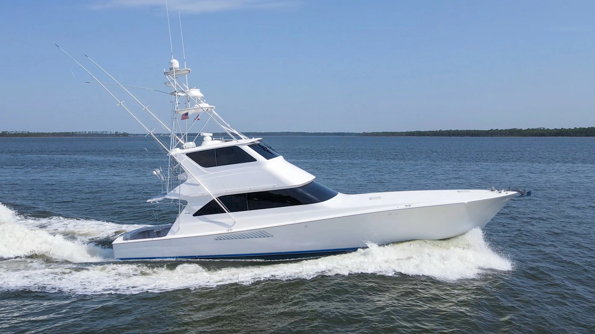 2005 Viking 61 Enclosed Bridge