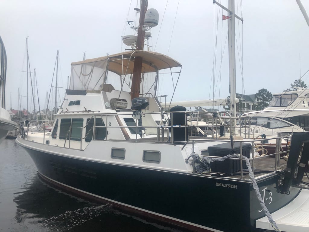 The yacht Brent Campbell bought or sold with Aspire