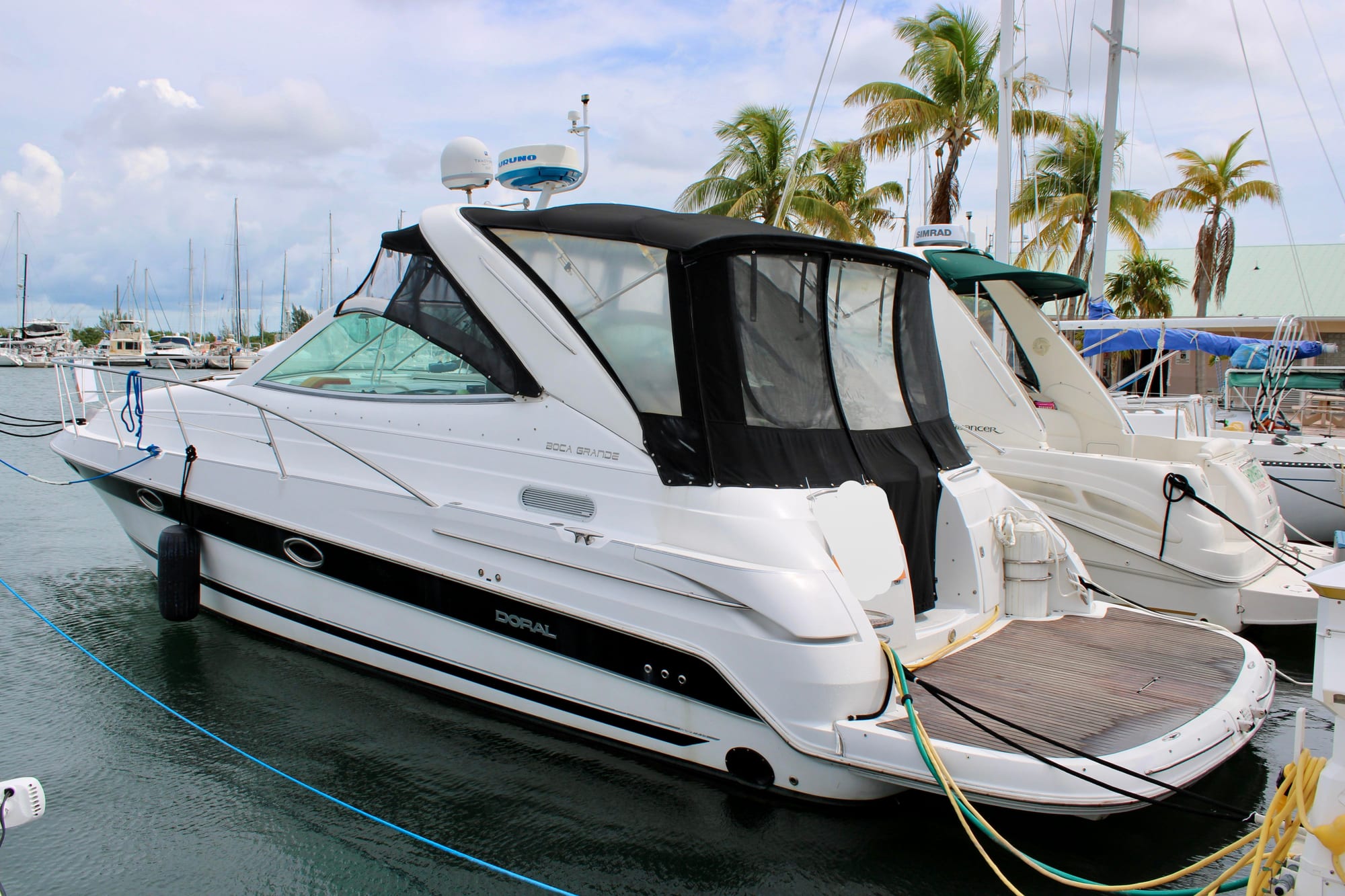 The yacht Kate Browning bought or sold with Aspire