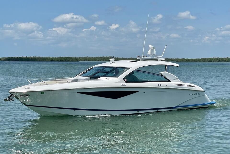 2021 Cobalt model 33' in Fort Lauderdale | Aspire Yacht Sales