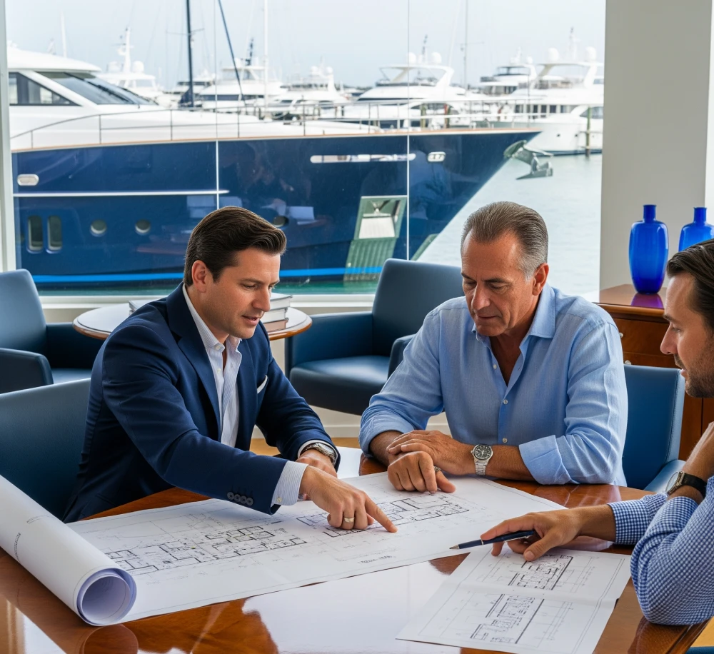 Schedule a yacht buying or selling consultation with Aspire brokers